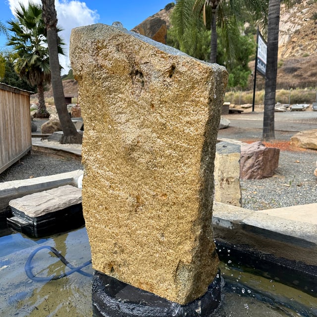 Desert Select Natural Boulder Fountain for sale at landscape rock yard